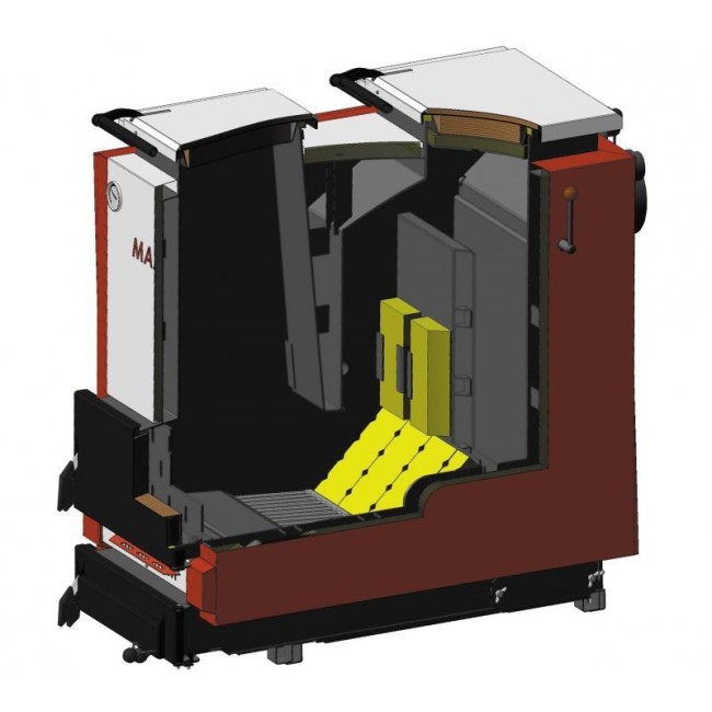 Котел твердотопливный шахтный длительного горения КТШ-32 ECO LONG BURNING