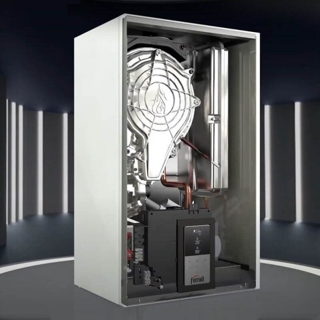 Газовый конденсационный котел Ferroli Bluehelix Hitech RRT 24C