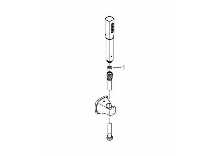 Grohe Grandera Stick Душевой набор с 1 режимом струи (27993IG0)