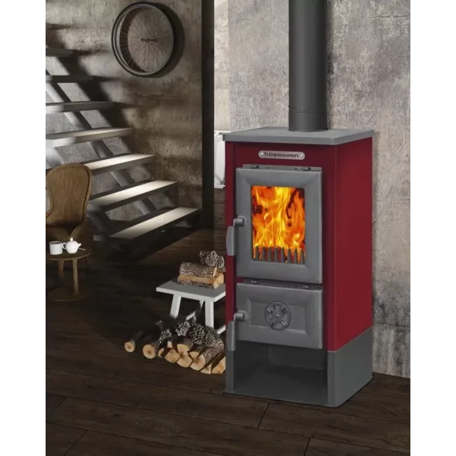Дровяная печь-камин HOSSEVEN 9008 MAXI