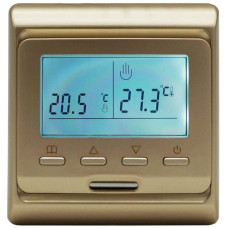 Програмований терморегулятор для теплої підлоги IN-THERM E51 Gold
