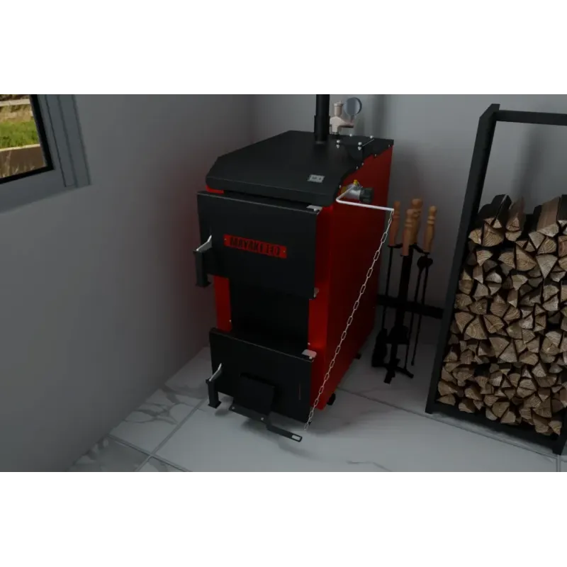 Твердотопливный котел MAYAK RED AOT-16 – 16 кВт