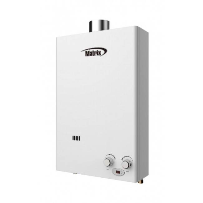 Газовая колонка Matrix JSD 20 Турбо+труба