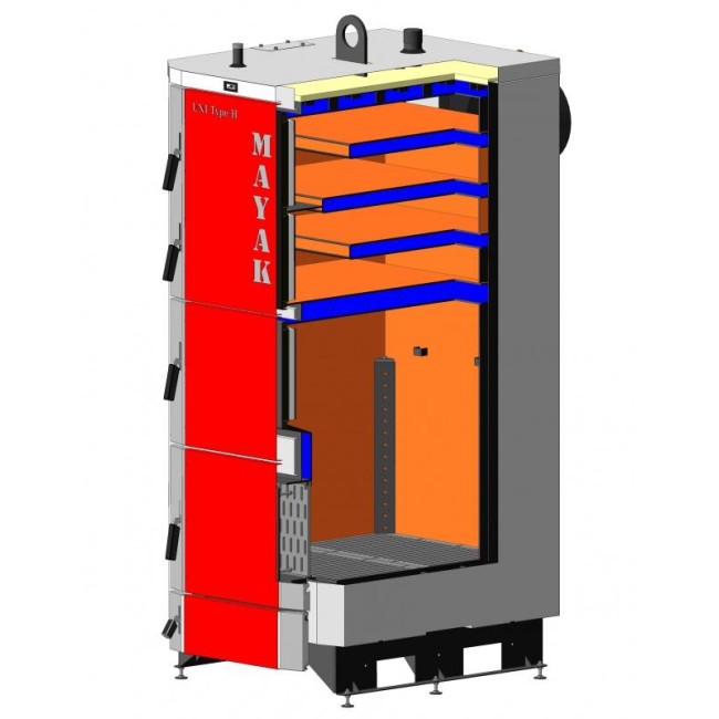 Котел твердотопливный КТР-95 ЕКО UNI type H