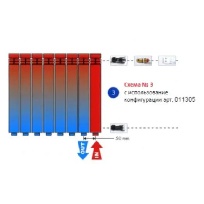 Global VOX R 500/100 AB – 10 секций