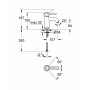 Grohe BauClassic Змішувач для раковини S-size (23162000)