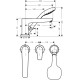 Змішувач hansgrohe Talis E на борт ванни 71730000 хром