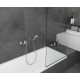 Змішувач hansgrohe Vernis Shape для ванни одноважільний, чорний матовий 71450670