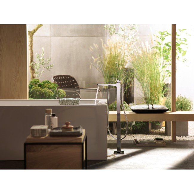 Смеситель hansgrohe Metropol для ванны, белый матовый 32532700