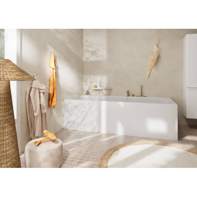 Смеситель hansgrohe Tecturis S на борт ванны, бронза 73447140