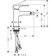 Змішувач hansgrohe Metropol для біде, бронза матовий 32520140