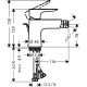 Змішувач hansgrohe Talis E для біде, бронза матовий 71720140