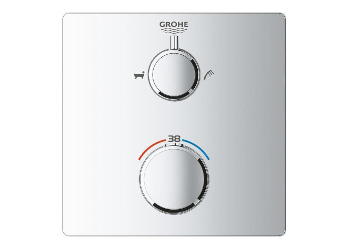 Grohe Grohtherm Термостат для душа с переключателем на 2 положения ванна/душ (24080000)