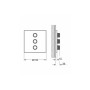 Grohe Grohtherm SmartControl Комплект верхней монтажной части для вентиля на три выхода (29127000