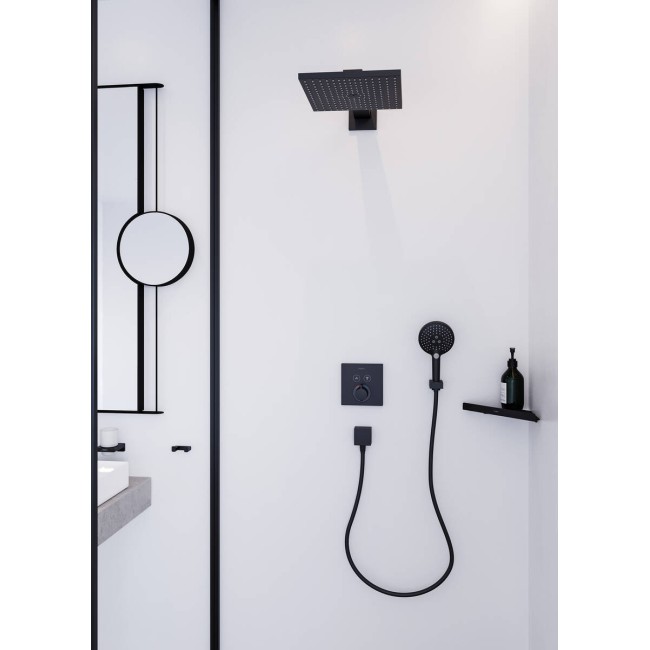 Дзеркало для гоління hansgrohe AddStoris 41791670 чорний матовий