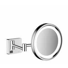 Дзеркало для гоління hansgrohe AddStoris 41790000 з підсвічуванням LED хром