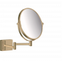 Дзеркало для гоління hansgrohe AddStoris 41791140 бронза матовий