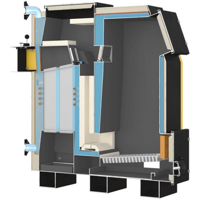 Котел твердопаливний тривалого горіння Данко-20 ТНДК