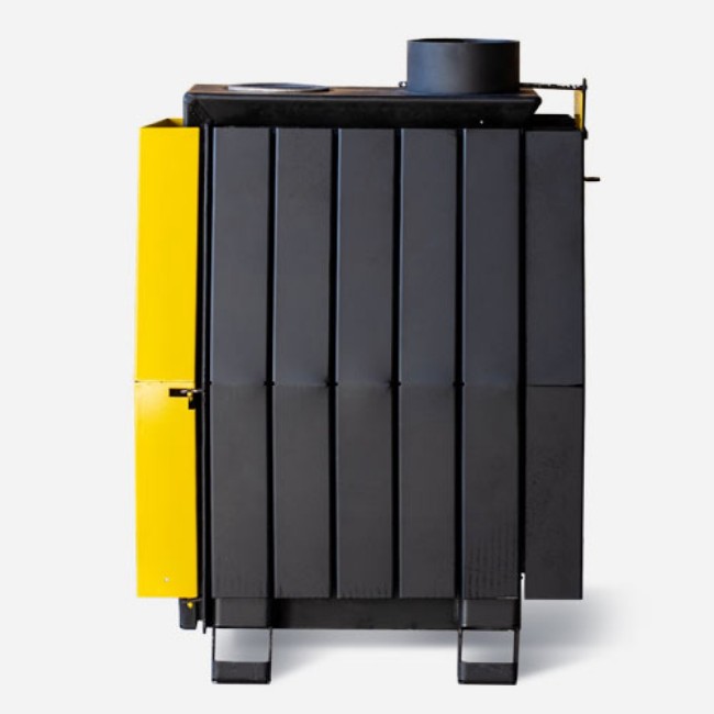 Теплогенератор твердопаливний (буржуйка) Данко-ТТ-6В (вікно)