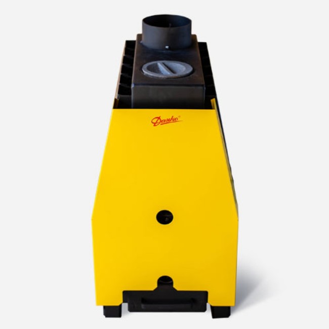 Теплогенератор твердопаливний (буржуйка) Данко-ТТ-6В (вікно)