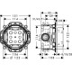 Монтажна коробка Hansgrohe Ibox Universal 01800180