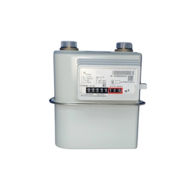 Газовый счетчик  Elster BK-G2.5M (3/4") — мембранный