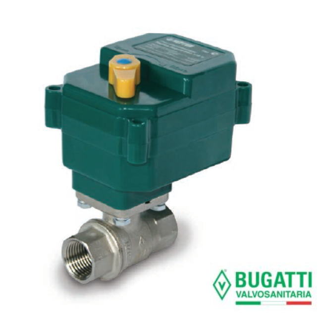 Кран шаровой с электроприводом Neptun Bugatti Pro 12 V-1/2