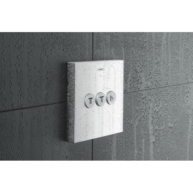 Переключатель потоков hansgrohe ShowerSelect для душа 15764670 черный матовый