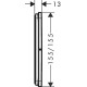 Перемикач потоків hansgrohe ShowerSelect Comfort Q для душа 15587140 бронза