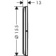 Перемикач потоків hansgrohe ShowerSelect Comfort S для душа 15558140 бронза