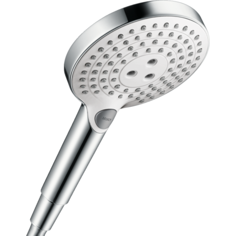 Ручний душ hansgrohe Raindance Select S 120 3jet EcoSmart 26531400 білий/хром