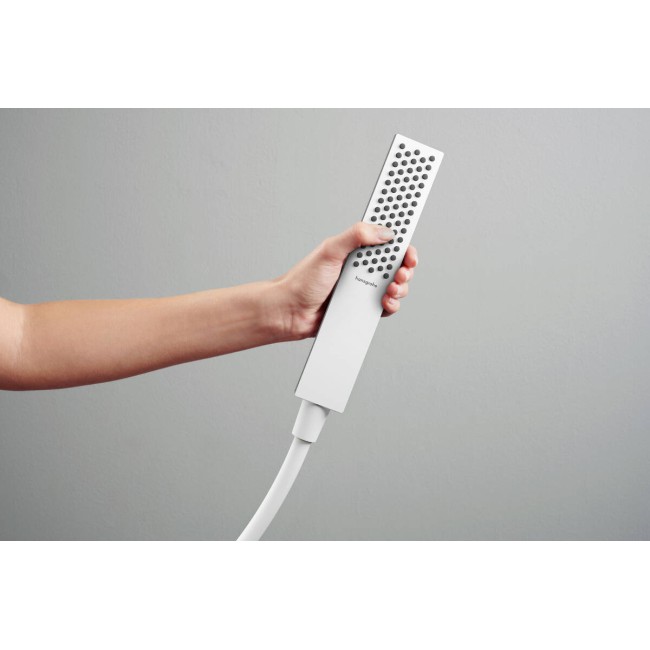 Ручной душ hansgrohe Pulsify E EcoSmart+, 24321700 белый матовый
