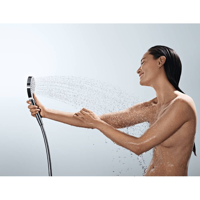 Ручной душ hansgrohe Croma Select S Multi EcoSmart 26801400 белый/хром