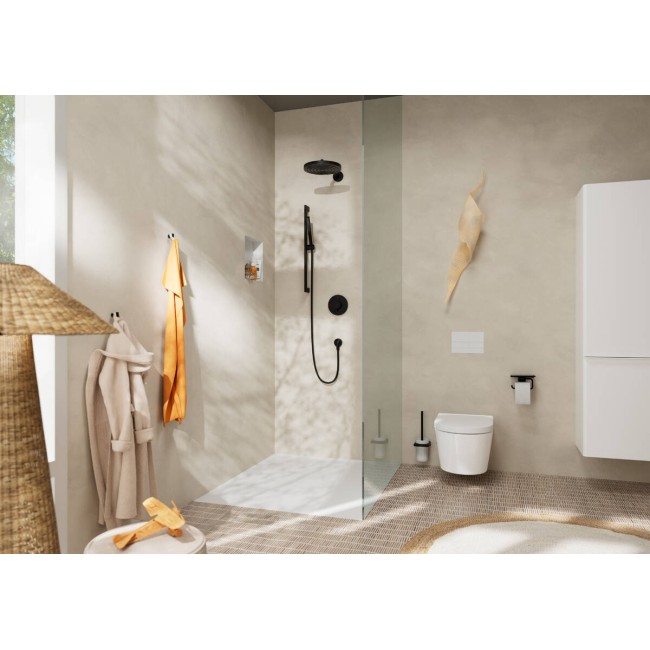 Ручной душ hansgrohe Pulsify S EcoSmart 24125670 черный матовый