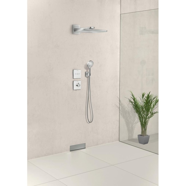 Ручной душ hansgrohe Raindance Select S 120 3jet, черный матовый 26530670