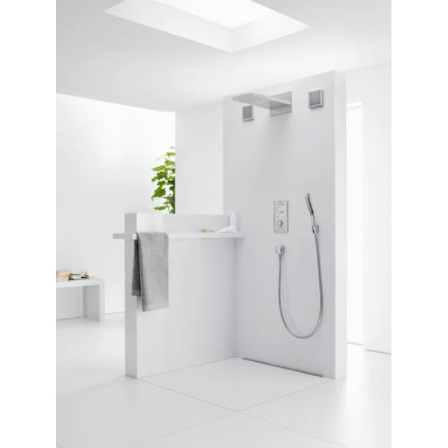Ручний душ hansgrohe PuraVida 120 1jet EcoSmart 28568400 білий/хром