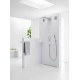 Ручний душ hansgrohe PuraVida 120 1jet EcoSmart 28568400 білий/хром