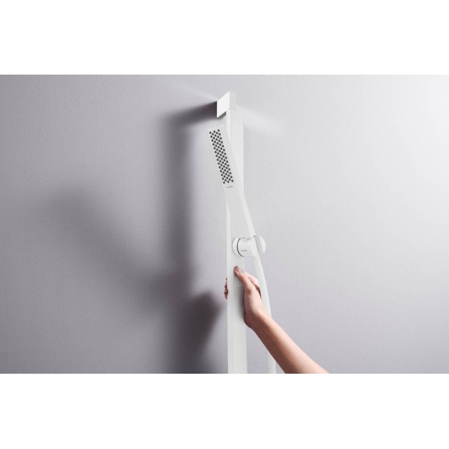 Ручной душ hansgrohe Pulsify E 1jet EcoSmart, 24320700 белый матовый