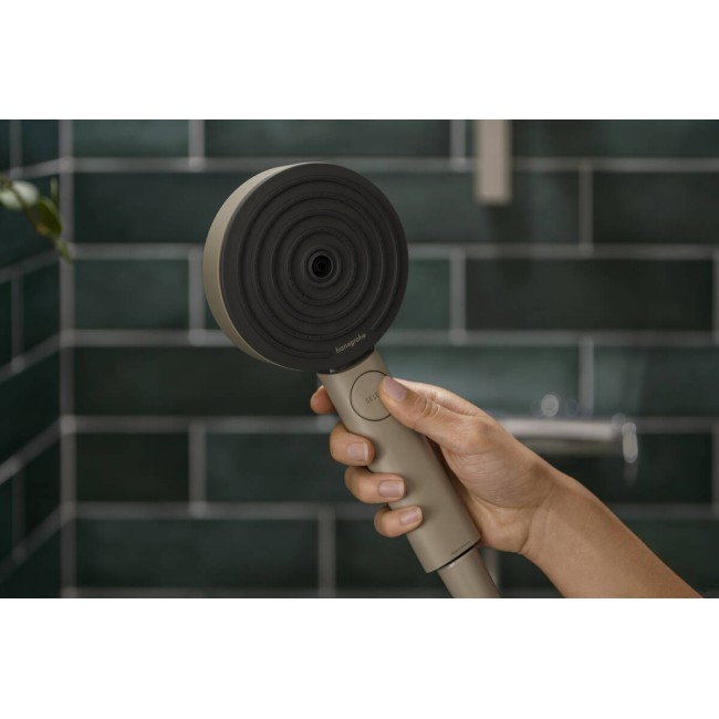 Ручной душ hansgrohe Pulsify Planet Edition 105 3jet Relaxation EcoSmart+ 26077210 песок