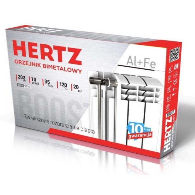 Биметаллический радиатор HERTZ 500/100