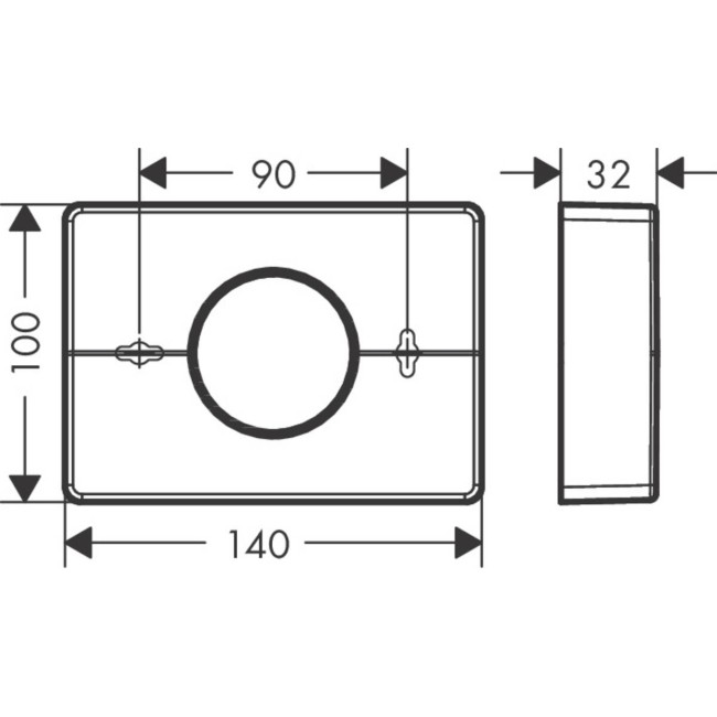 Держатель для салфеток hansgrohe AddStoris 41774000 хром