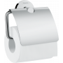 Тримач туалетного паперу Hansgrohe Logis Universal 41723000, з кришкою