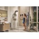 Шлангове з'єднання hansgrohe Porter 500 Rainfinity з утримувачем для душу і полицею для душа 26843990 золото