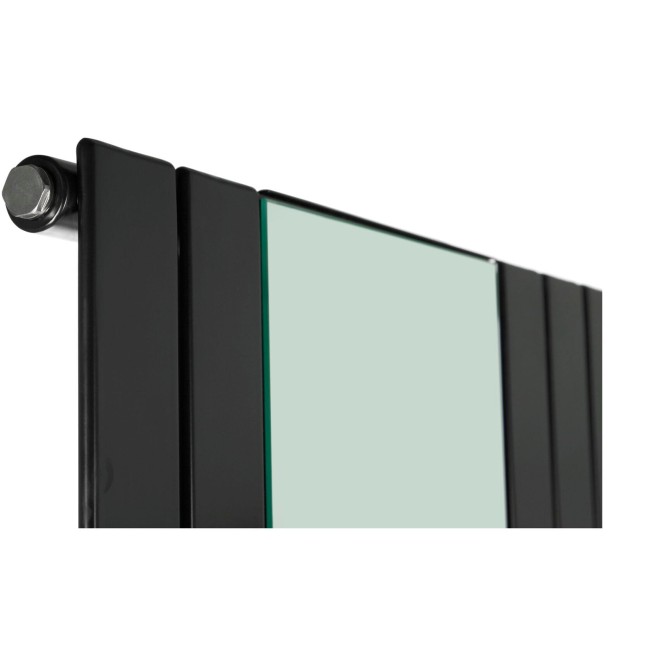 Дизайнерський вертикальний радіатор Mirror 1800×750 з дзеркалом, нижнє підк.