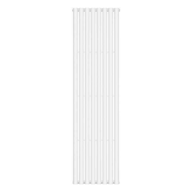 Вертикальный радиатор Ellipse 480х1800-8, anticor, белый