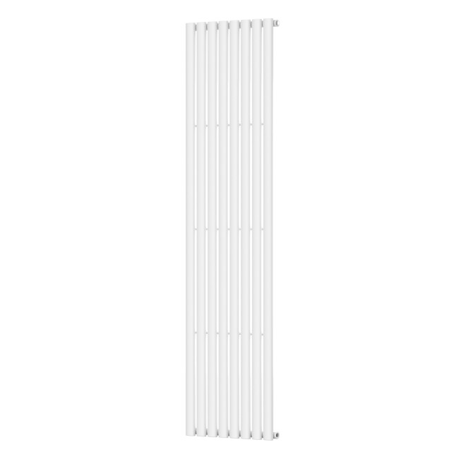 Вертикальный радиатор Ellipse 480х1800-8, anticor, белый