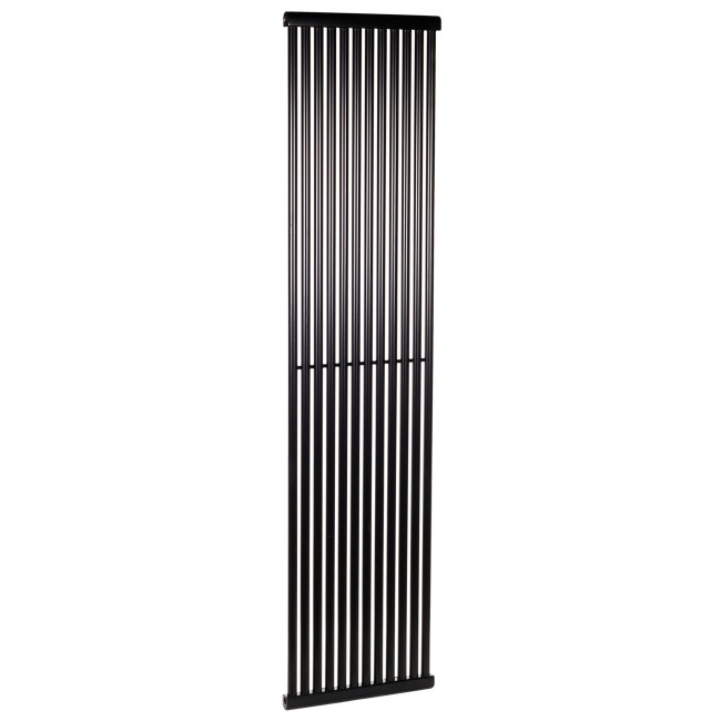 Вертикальний радіатор PS Style 1800×441, бокове підк., чорний