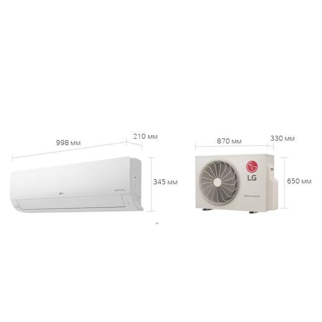 Кондиціонер спліт-система LG Standard Plus1 S24EQ