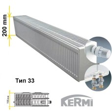 Стальной радиатор Kermi FTV 33 200 700