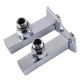 Угловой кран удлиненный Solomon CUBE CHROM 1/2"х1/2", 2шт.